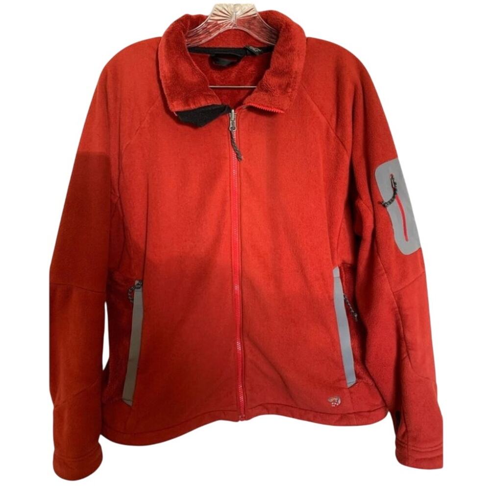 Mountain HardWear full zipper fleece jacket size women's large